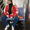 You Want A Seat? Fuggedaboutit, Says Subway Dadspreader